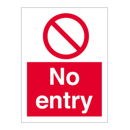 No Entry Sign (10010V)